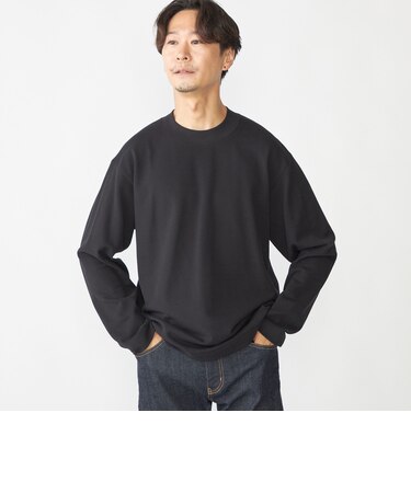 SHIPS: カノコ コンフォートネック ロングスリーブ Tシャツ