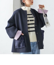 リバー ファー ポケット コート