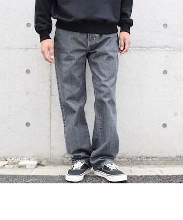 【SHIPS any別注】NEEDBY heritage: JOE ストレート デニム パンツ◇