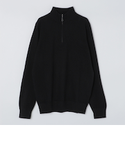 ALAN PAINE:12ゲージ ジーロンラム ジップモック ニット