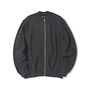 Southwick Gate Label: クルーネック ジップアップ カーディガン