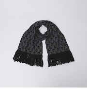 【SHIPS別注】STEFANO CAU: リーフモチーフ フリンジ ストール