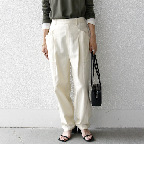 SHIPS any:〈洗濯機可能〉コクーン ワーク カーゴ パンツ