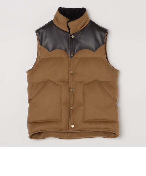 【SHIPS別注】CINQUANTA: ダウン ベスト