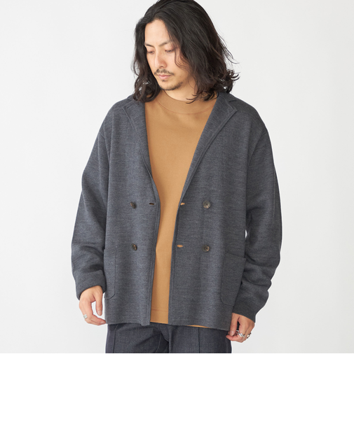 SHIPS: ダブル ニット ジャケット