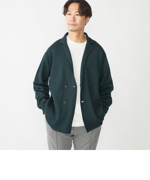 SHIPS: ダブル ニット ジャケット