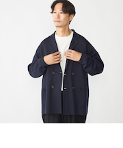 SHIPS: ダブル ニット ジャケット