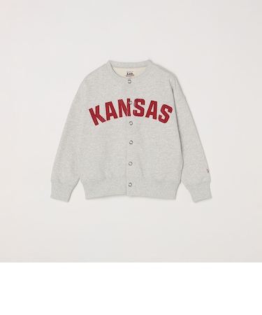LEE: KANSAS スウェット カーディガン<KIDS>