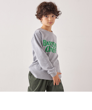 【SHIPS any別注】Burger Chef: ロゴ プリント スウェット<KIDS>