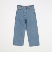 NEEDBY: ユニセックス スーパーワイド デニム 5ポケット パンツ