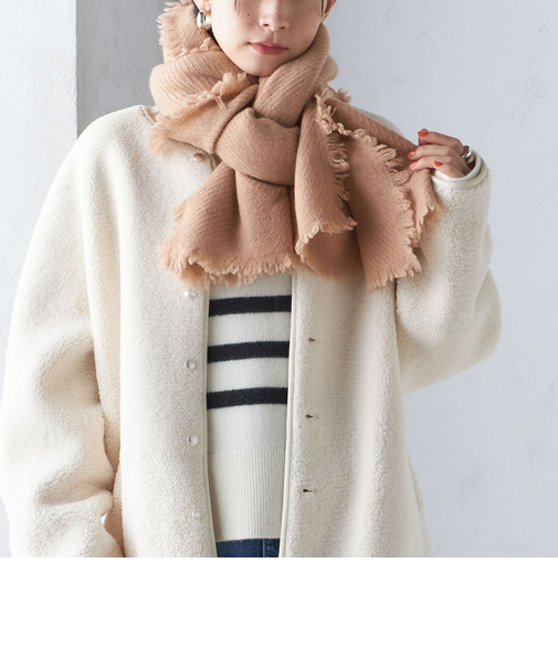 カシミヤ 100 ライト ストール