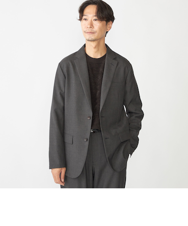 SHIPS: <セットアップ対応> TW パナマ 2ボタン ジャケット