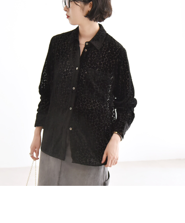 quaranciel:〈手洗い可能〉リラックス ナロー シャツ 2