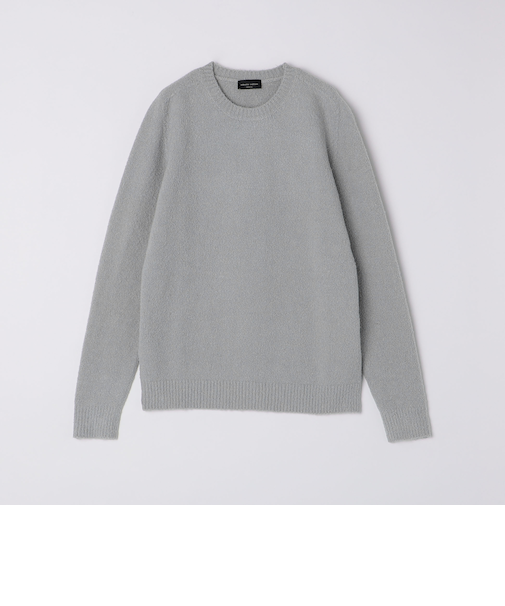 roberto collina: GIROCOLLO BOUCLE CREW NECK