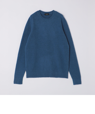 roberto collina: GIROCOLLO BOUCLE CREW NECK
