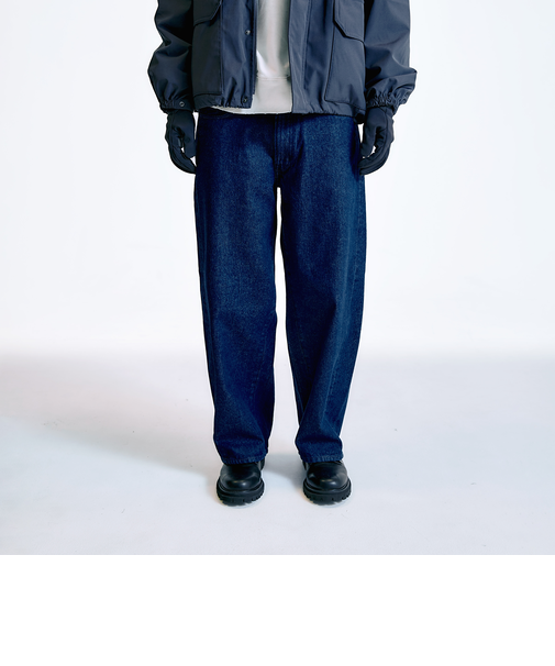 City Ambient Products: 12オンス バレル バギー デニム パンツ