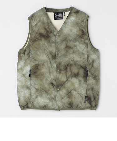 PURPLE MOUNTAIN OBSERVATORY: WAVES TIE DYE VEST