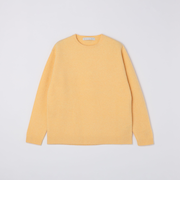 BATEAUX DE SHIPS: ブラッシュド クルーネック プルオーバー ニット