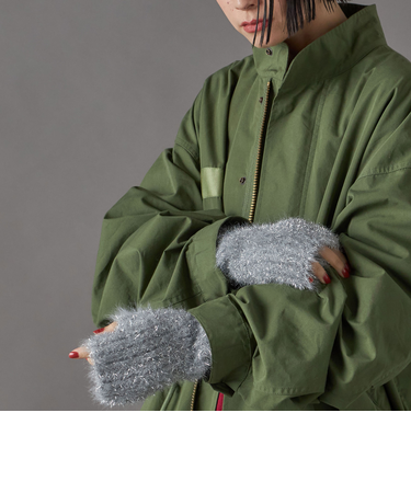 ラメ アーム ウォーマー