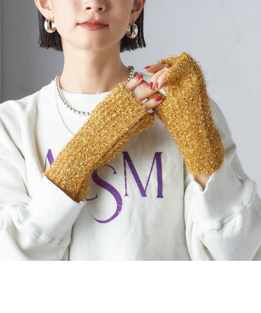 ラメ アーム ウォーマー