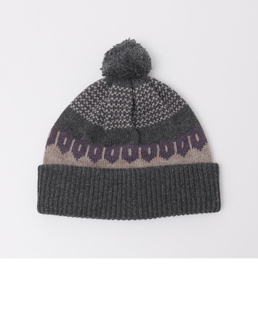 【SHIPS別注】HALO COM: ジャガード ワッチ キャップ