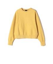 SHIPS Primary Navy Label:〈洗濯機可能〉裏毛 バイオ加工 カットソー