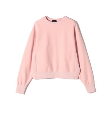 SHIPS Primary Navy Label:〈洗濯機可能〉裏毛 バイオ加工 カットソー