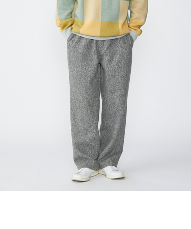 SHIPS: ポリエステル カラー ツイード イージー パンツ