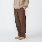 SHIPS: ポリエステル カラー ツイード イージー パンツ