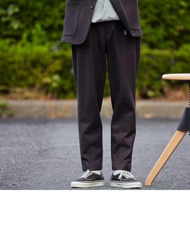 SHIPS: 〈セットアップ対応〉ダウンファブリック イージー パンツ