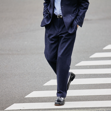 SHIPS: 〈セットアップ対応〉ダウンファブリック イージー パンツ