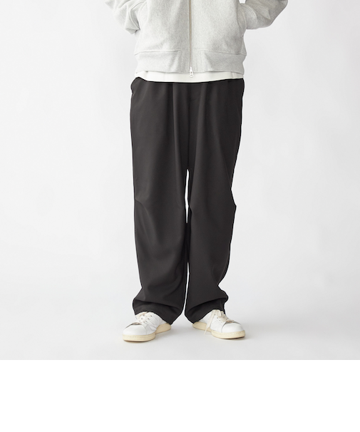 【SHIPS別注】FANTASTICDAYS: タック ワイド イージー パンツ
