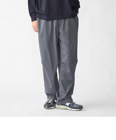 【SHIPS別注】FANTASTICDAYS: タック ワイド イージー パンツ