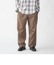 【SHIPS別注】FANTASTICDAYS: タック ワイド イージー パンツ