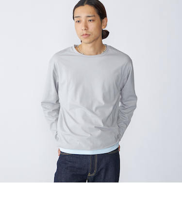 City Ambient Products: カットオフ リバーシブル ロングスリーブTシャツ(ロンT)