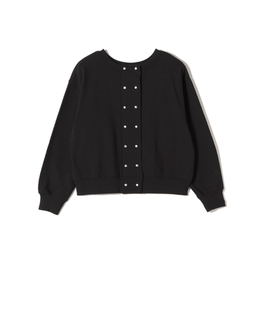 SHIPS Colors:〈手洗い可能〉USA 裏毛 ドットボタン 2WAY プルオーバー