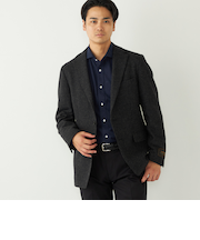 SHIPS Colors:尾州 リサイクル ツイード ジャケット(一部セットアップ対応)