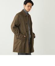 SHIPS Colors:リバーシブル ステンカラーコート