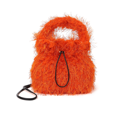 SHIPS Colors:フリンジ ミニ 巾着 バッグ◇