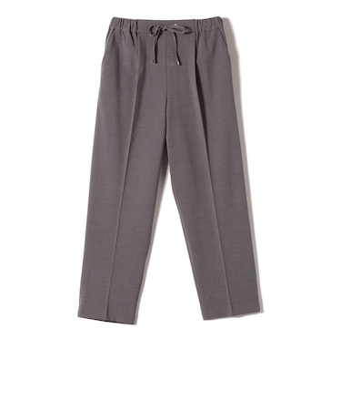 SHIPS Colors:〈手洗い可能〉TR/PU センタープレスイージー テーパード パンツ