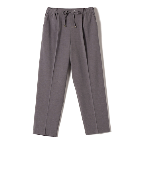 SHIPS Colors:〈手洗い可能〉TR/PU センタープレスイージー テーパード パンツ