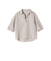 SHIPS Colors:〈手洗い可能〉パンチング スキッパー シャツ