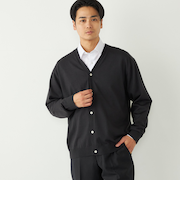 SHIPS Colors:〈手洗い可能〉アンチピリング 12ゲージ カーディガン