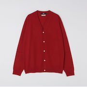 SHIPS Colors:〈手洗い可能〉アンチピリング 12ゲージ カーディガン