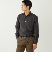 SHIPS Colors:〈洗濯機可能〉ノーアイロン ワイドカラー シャツ