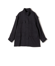 SHIPS Colors:〈手洗い可能〉パッチポケット ミリタリー ブルゾン