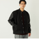 SHIPS Colors:ウール ミックス スタジアム ブルゾン ブラック