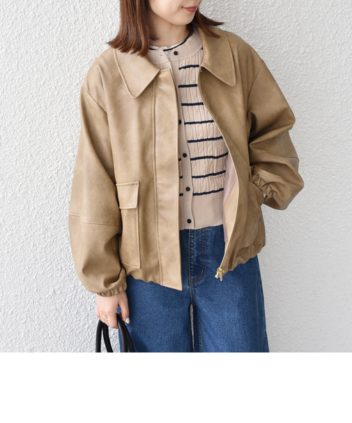 SHIPS Colors:バイカー ジャケット