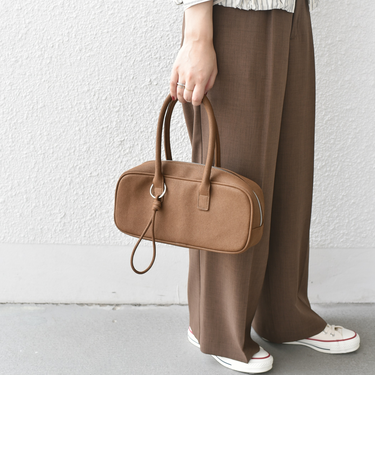 SHIPS Colors:スクエア ボストン バッグ