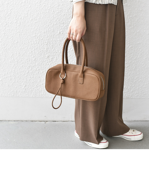 SHIPS Colors:スクエア ボストン バッグ